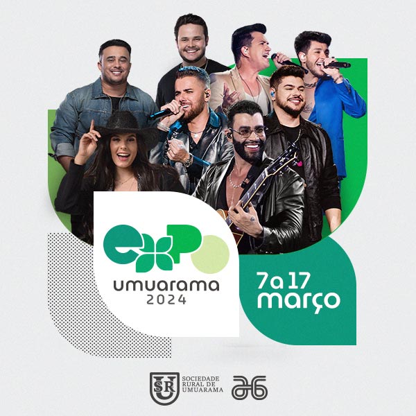 Ingresso Show Zé Neto e Cristiano Expo Umuarama